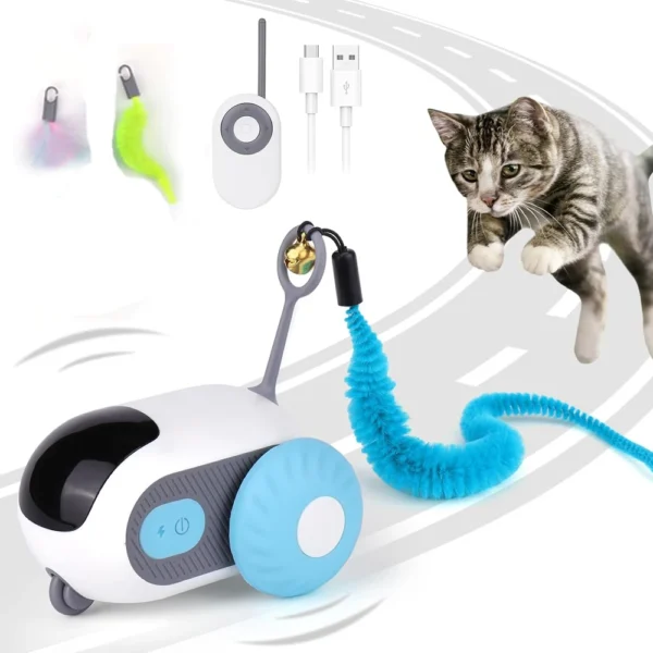 Juguete para gatos + control remoto